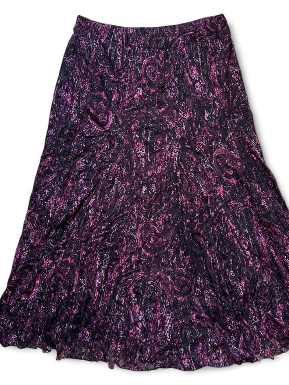 90s purple maxi skirt